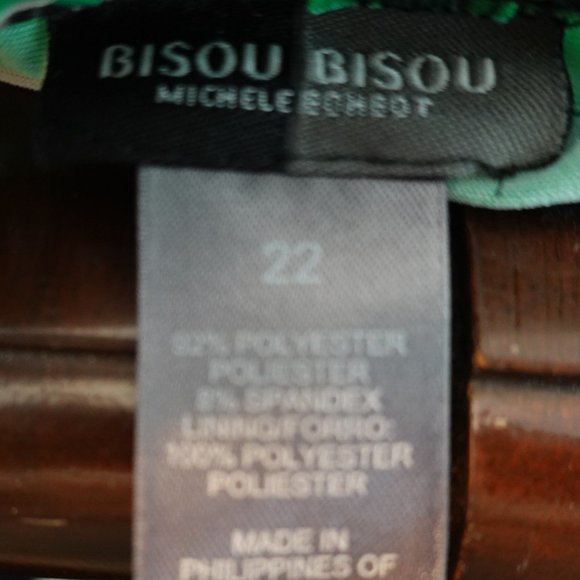 (NWT) Bisou Bisou Print Halter Maxi Dress 22W - Picture 10 of 11